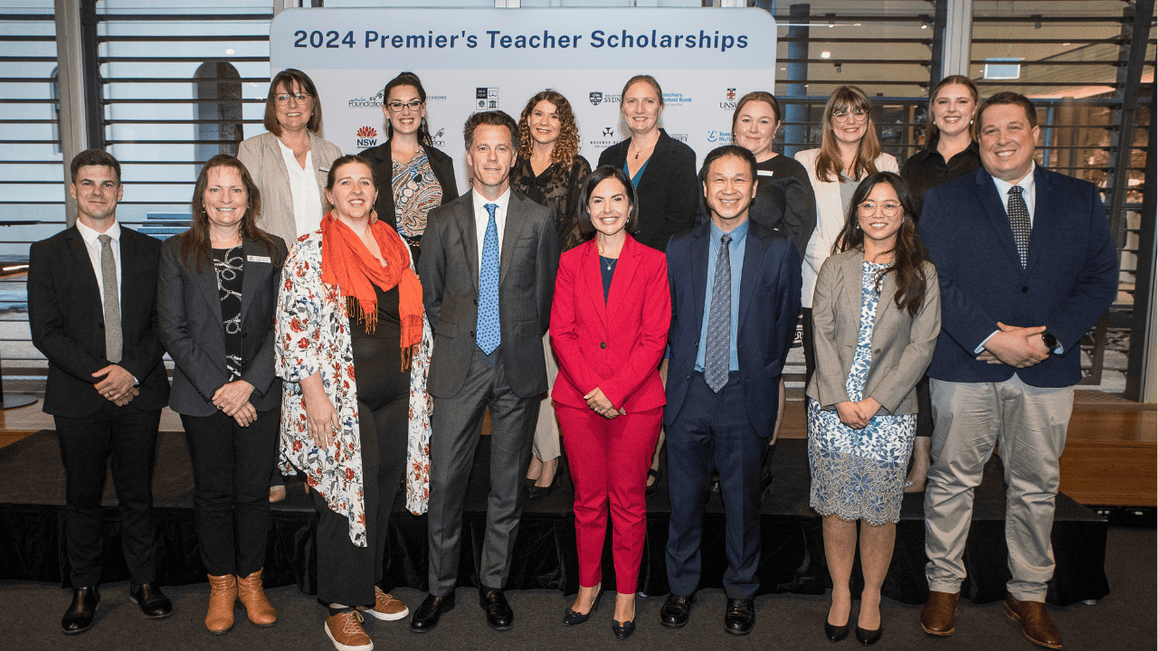 2024 NSW Premiers Teacher Scholarship recipients