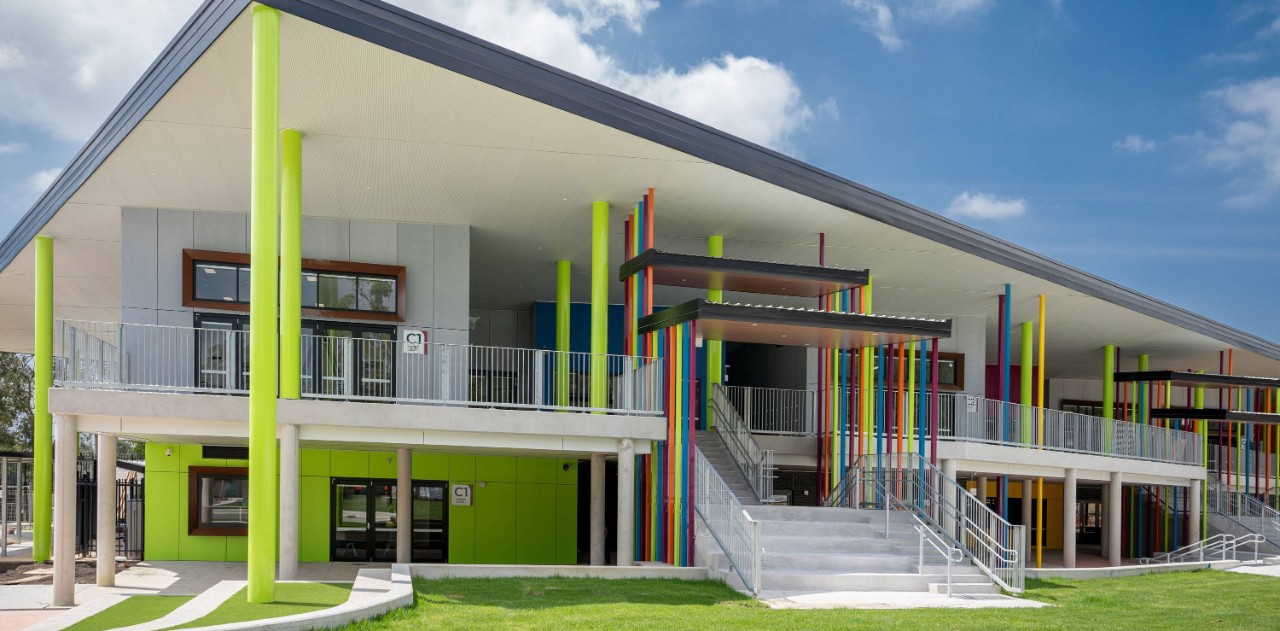 Image of new classroom building