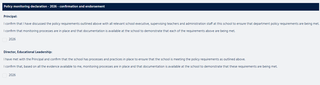 Policy monitoring - SPaRO