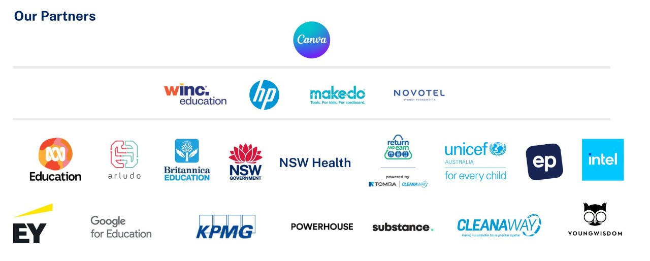 Game Changer Challenge industry partner logo block