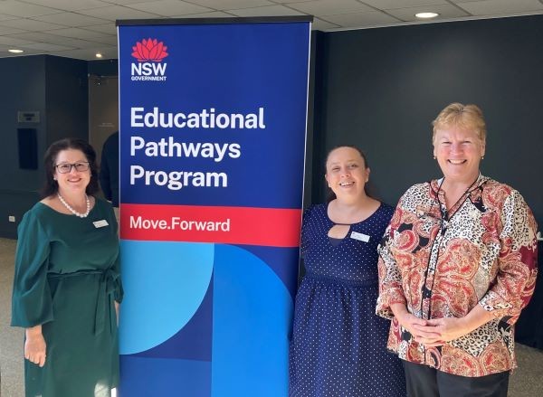 Sara Cutting, Cecile Oakes and Sandra Murphy from Central Coast South