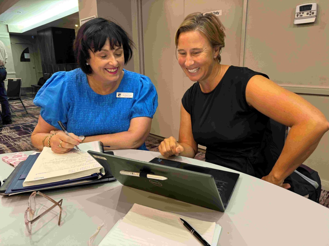 Local school leaders look forward to implementing leadership learnings in their schools.
