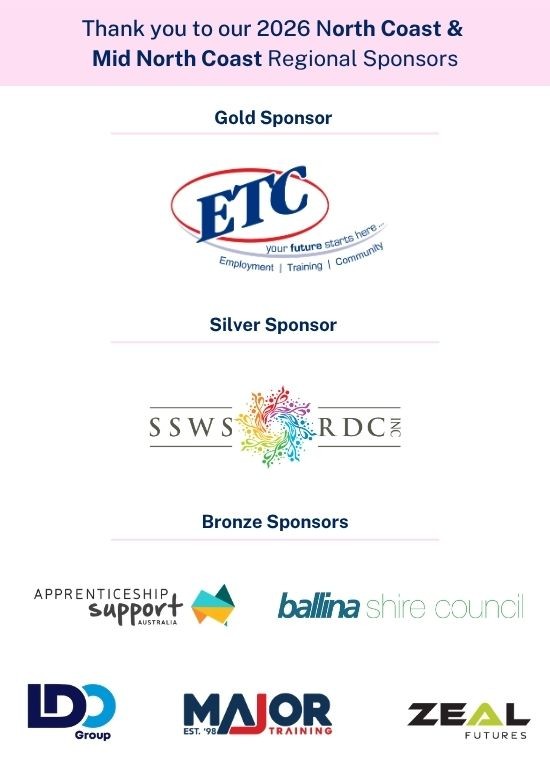 2026 North Coast and Mid North Coast Regional Sponsors logos