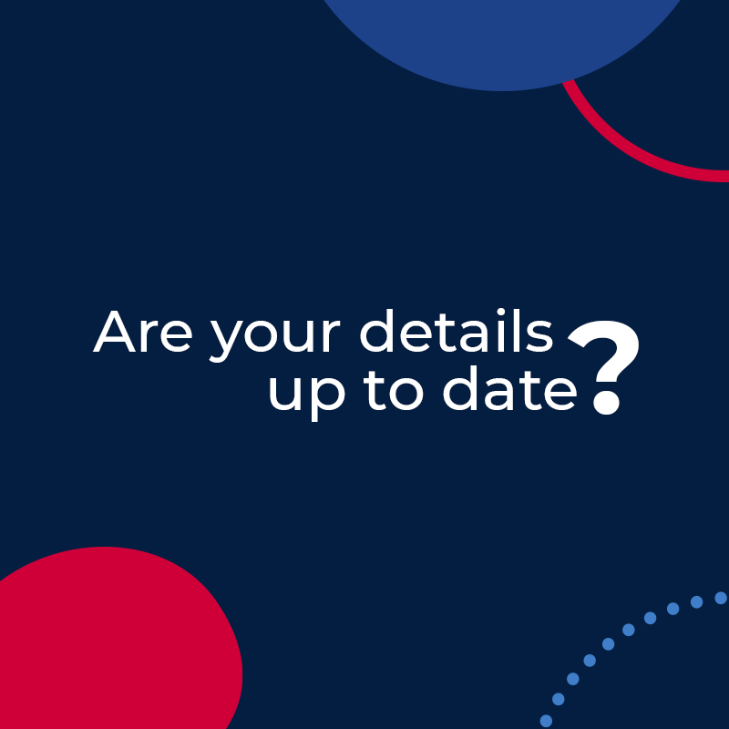 Update your details