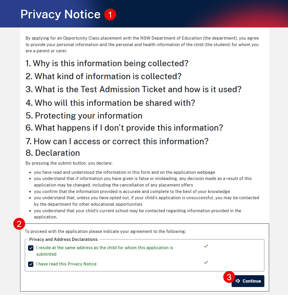 Example screenshot