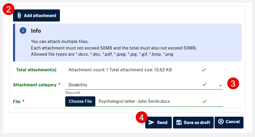 Example screenshot