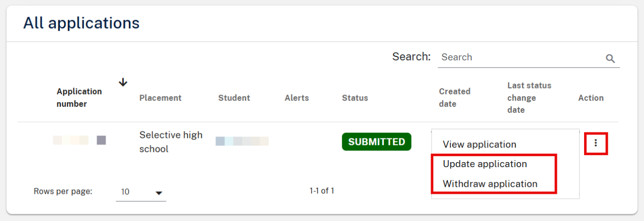 Example screenshot