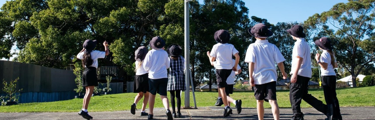 children jumping