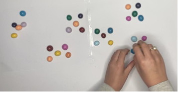 29 balloons put into a different number of groups