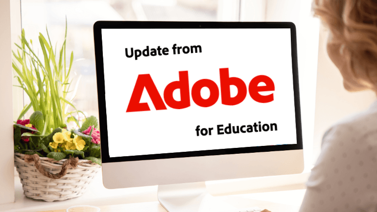 Update from Adobe for Education