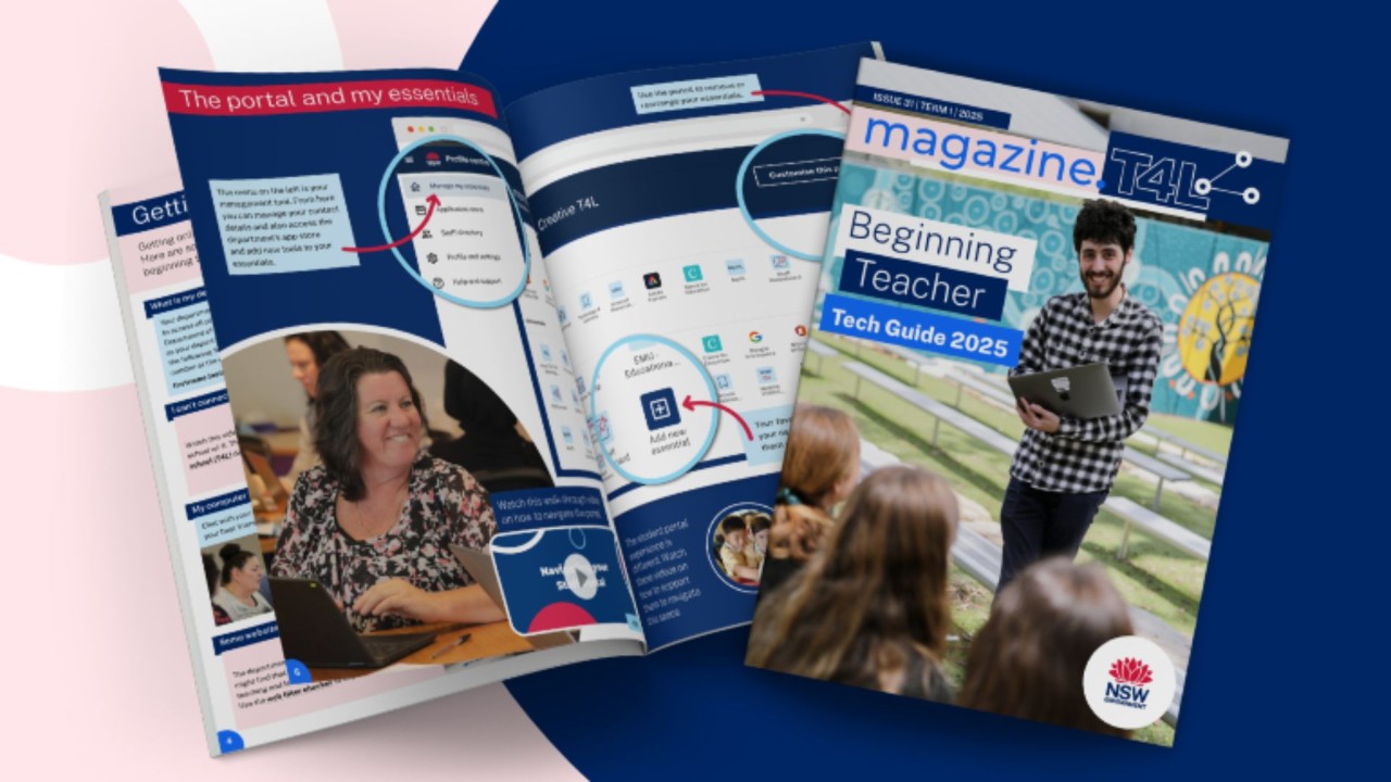 Beginning teacher magazines.
