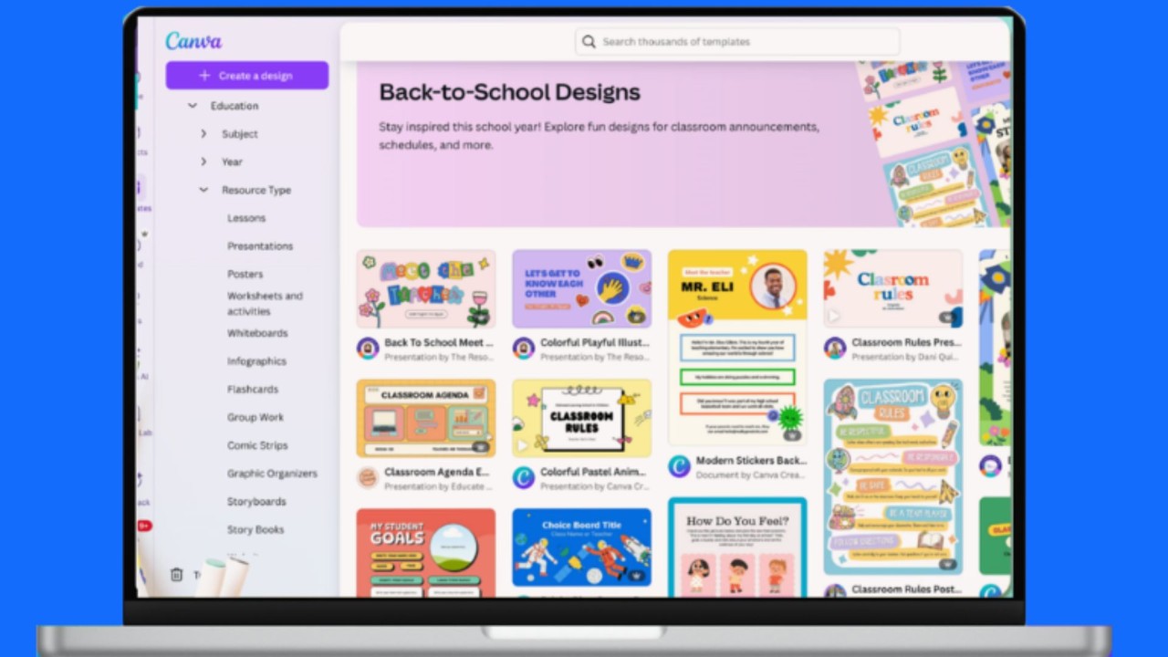 Canva templates