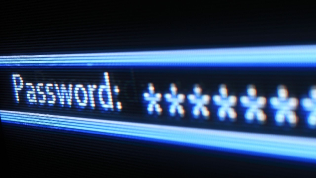 Hidden password.