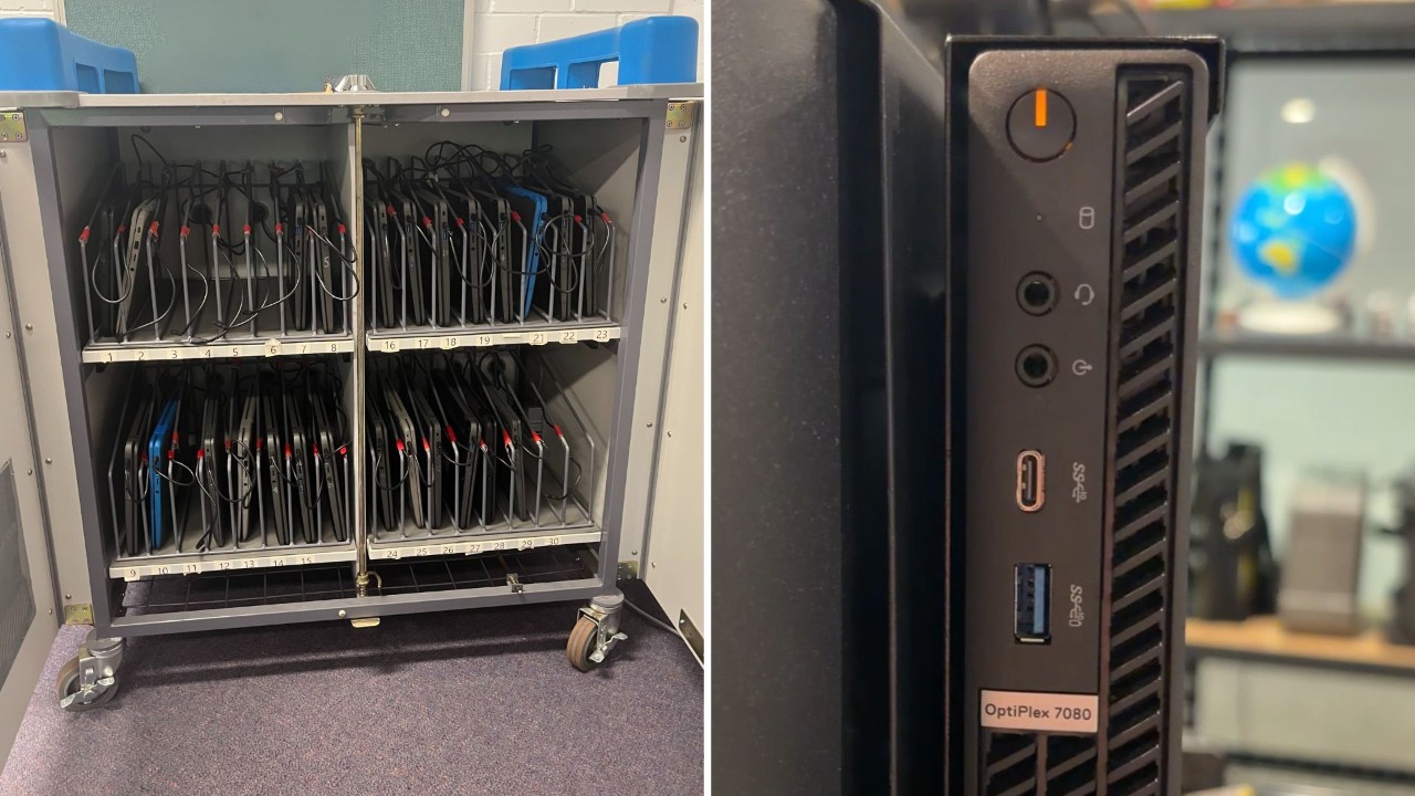 Laptop trolley